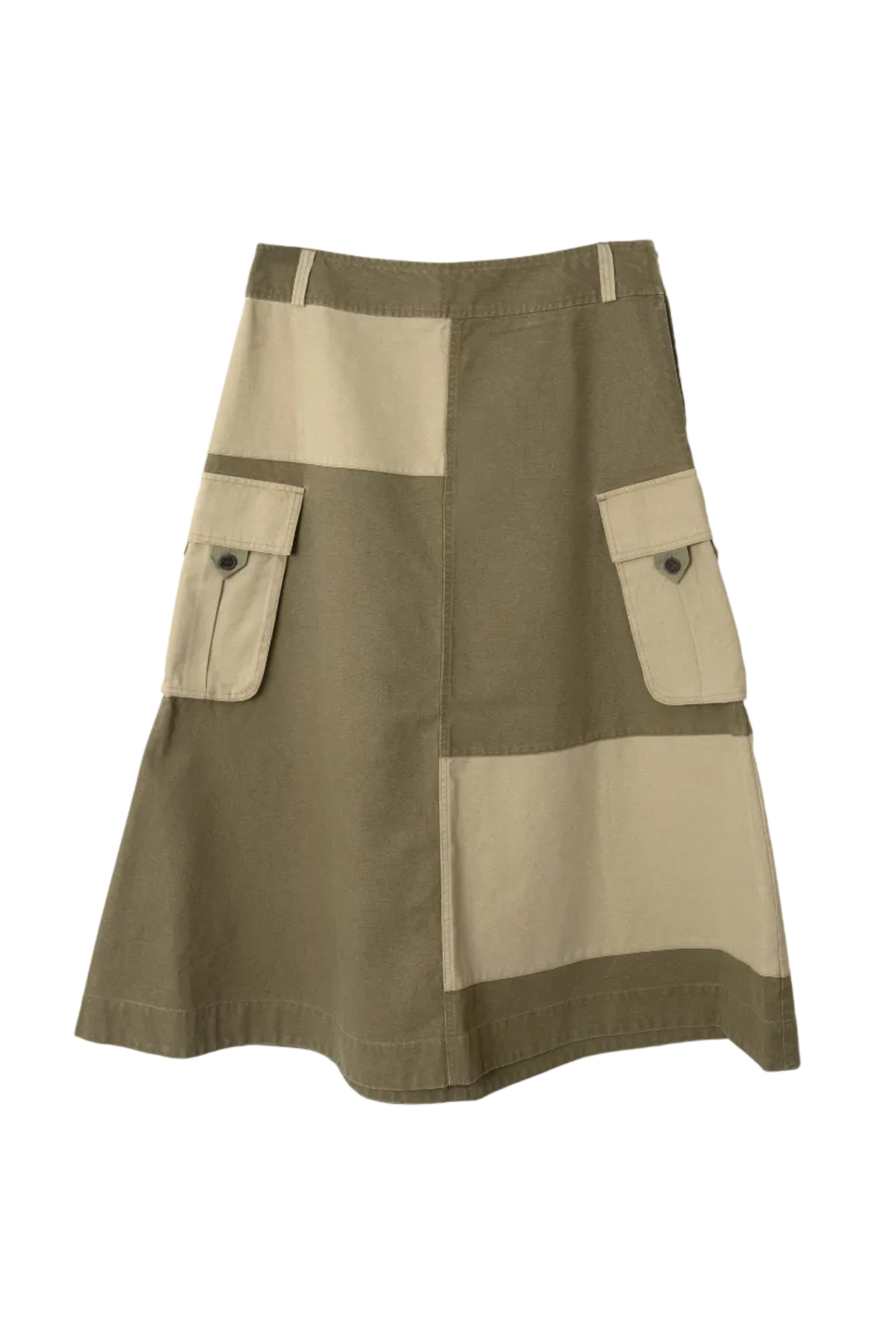 Marcelle Barn Midi Skirt (Olive) | The Yo Store | Portland, OR
