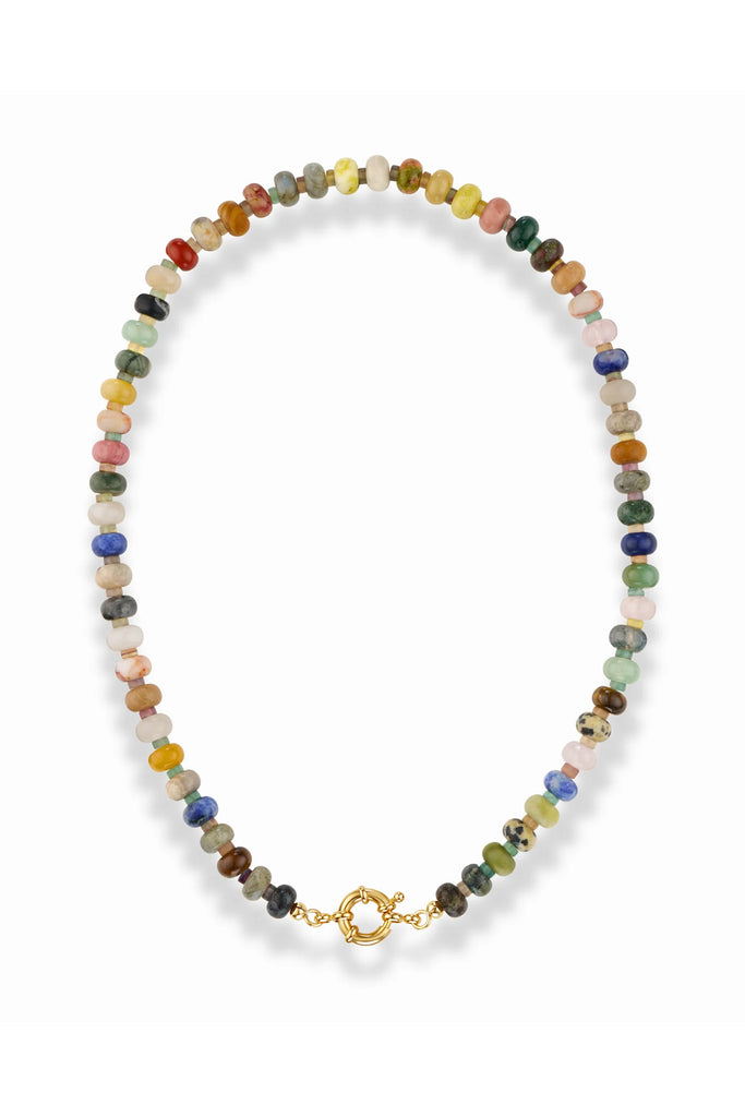 Macey Gemstone Necklace by Mod + Jo