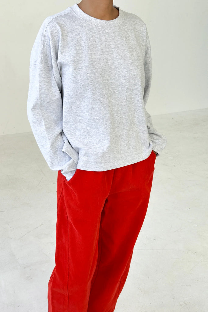 Naturelle Tee (Icy Grey) by Le Bon Shoppe