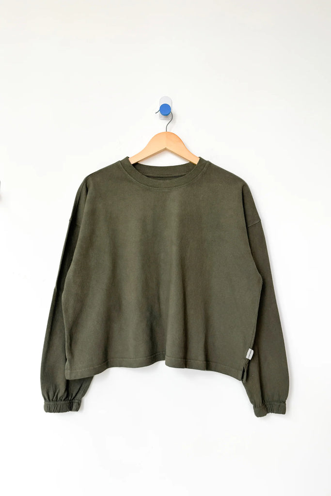Naturelle Tee (Olive) by Le Bon Shoppe