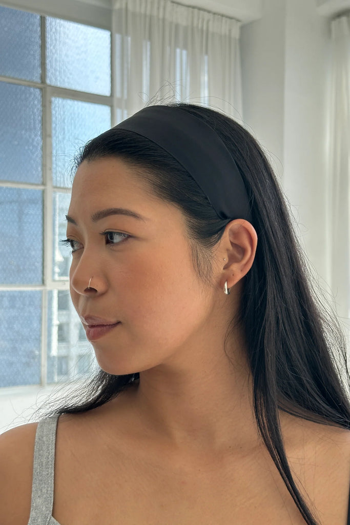 Olivia Headband (Ebony) by Le Bon Shoppe