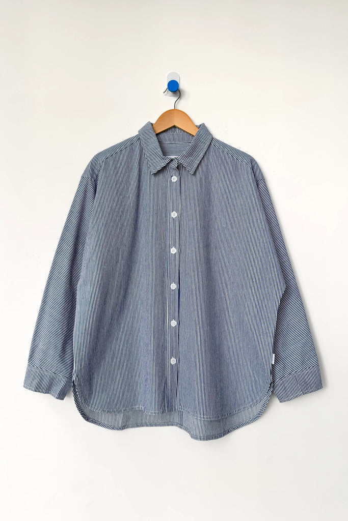 Owen Shirt (Blue Stripe) by Le Bon Shoppe