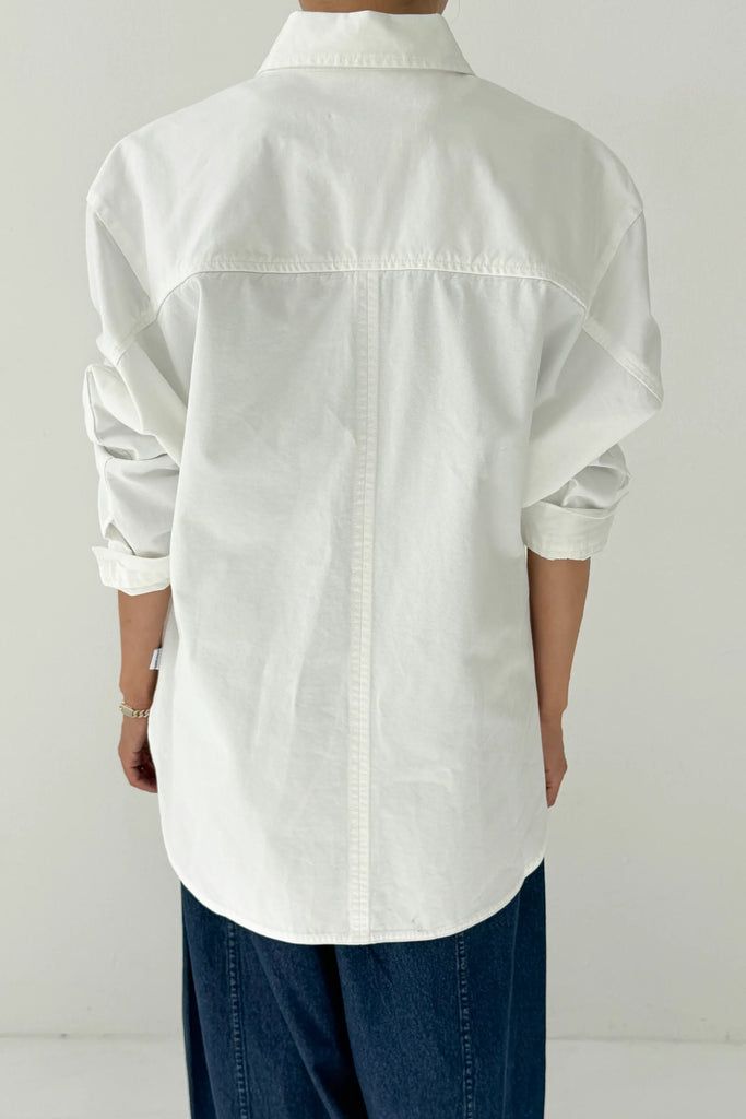 Owen Shirt (White) by Le Bon Shoppe