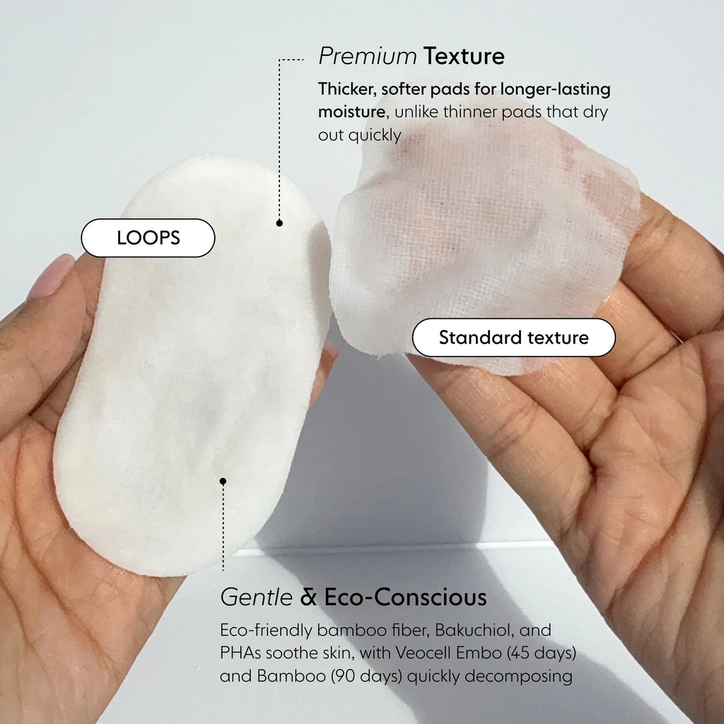 12 Pad Travel Pack (Milky Cleanser) by LOOPS