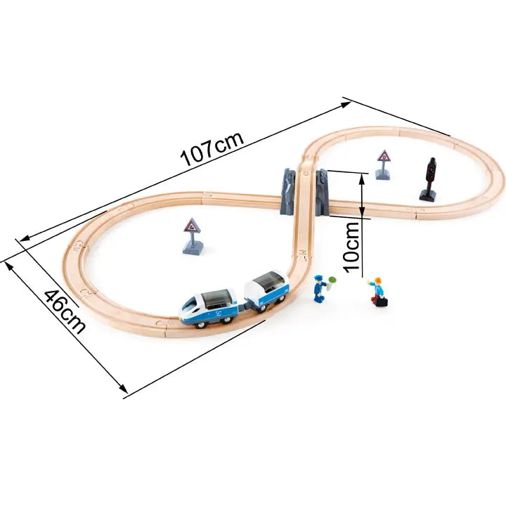 Passenger Train Set by Hape