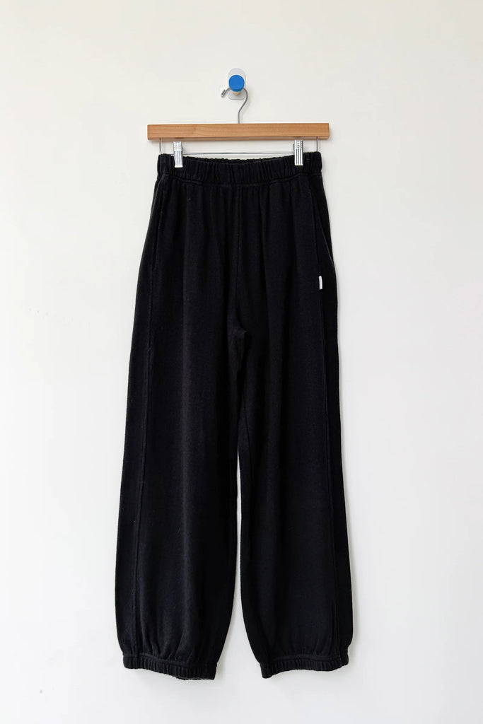 Pointelle Balloon Pants (Black) by Le Bon Shoppe