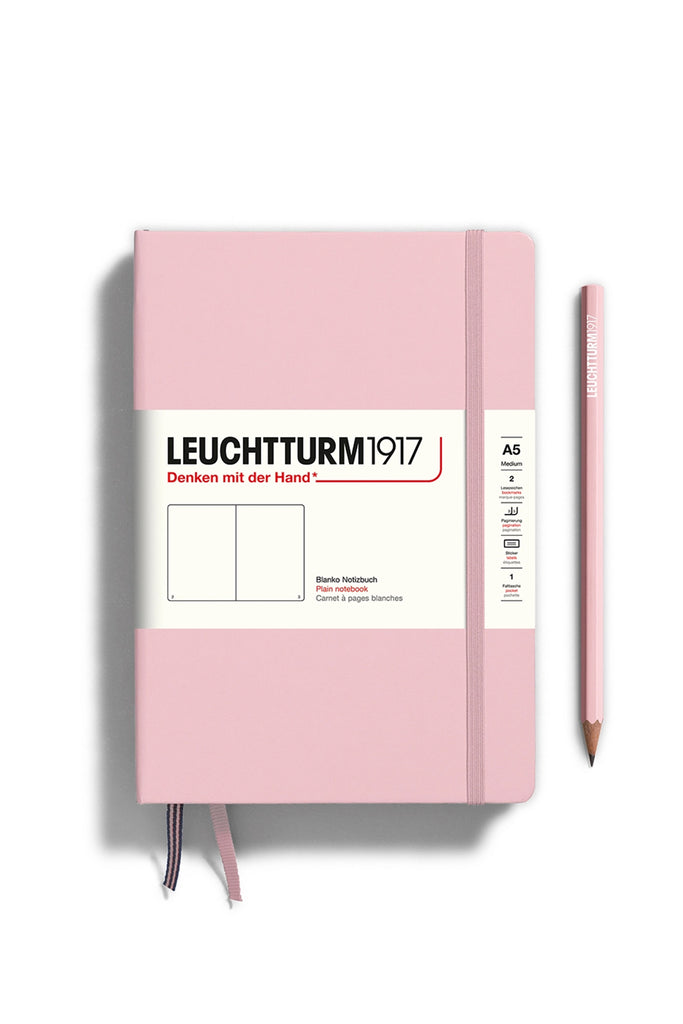 Medium A5 Hardcover Notebook (Powder) by Leuchtturm1917