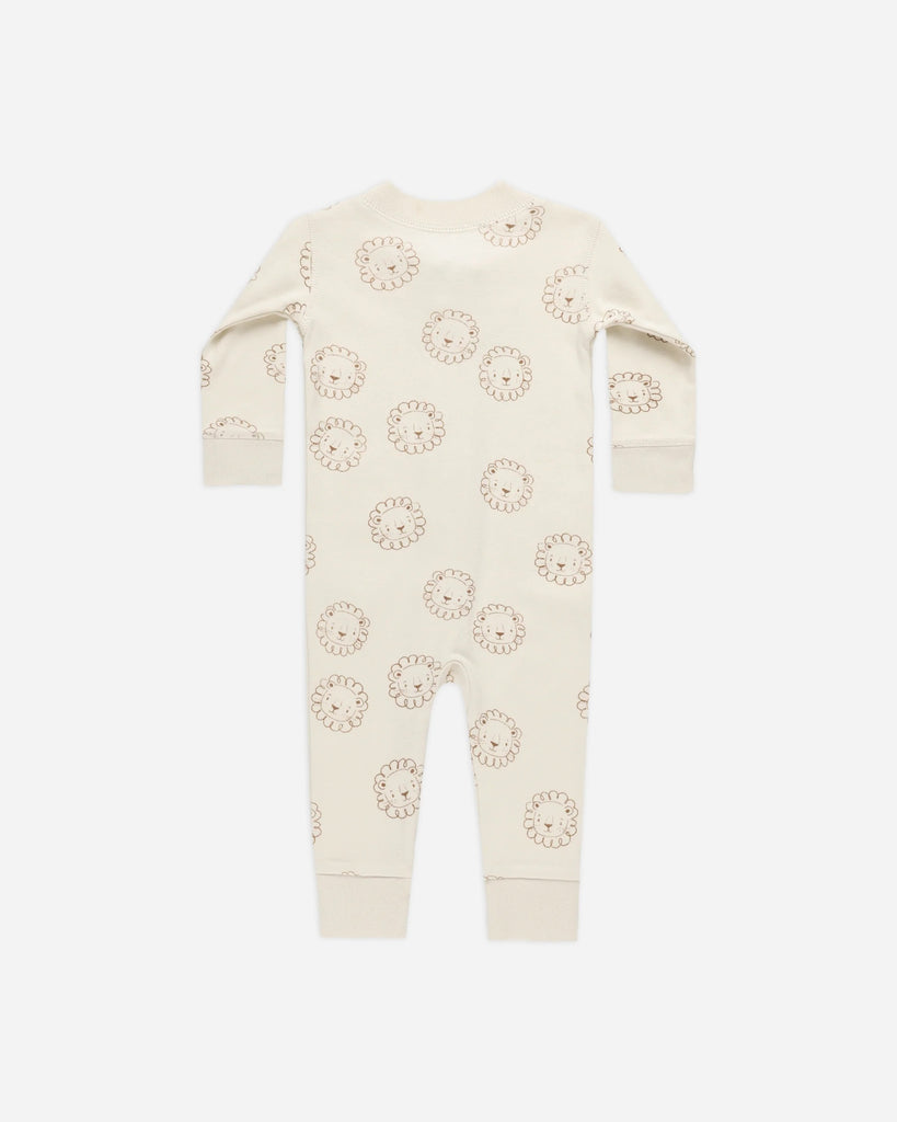 Zip Long Sleeve Sleeper (Lions) by Quincy Mae