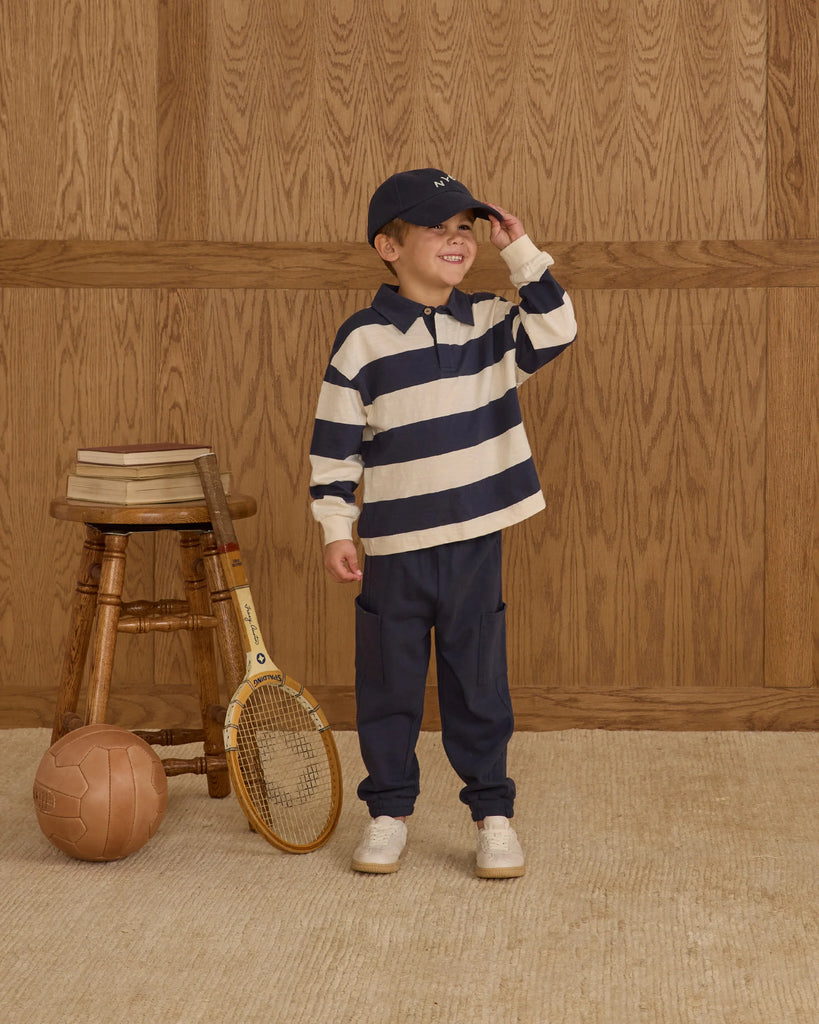 Kalen Pants (Navy) by Rylee + Cru