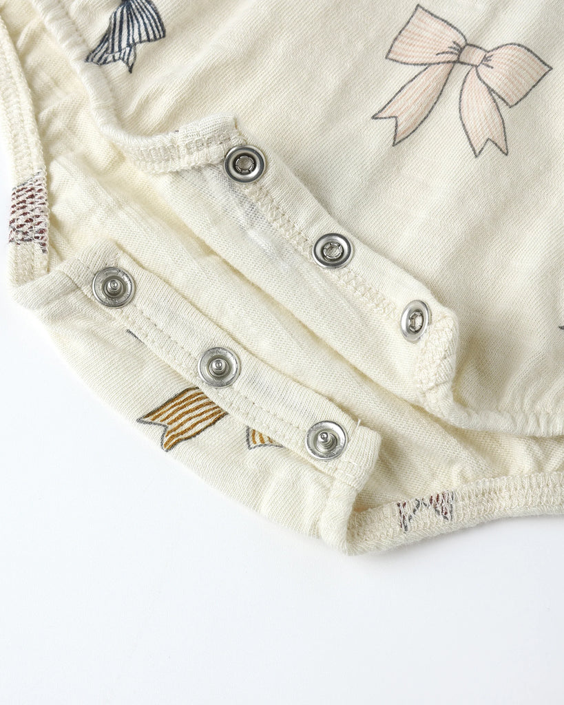 Bubble Onesie (Bows) by Rylee + Cru