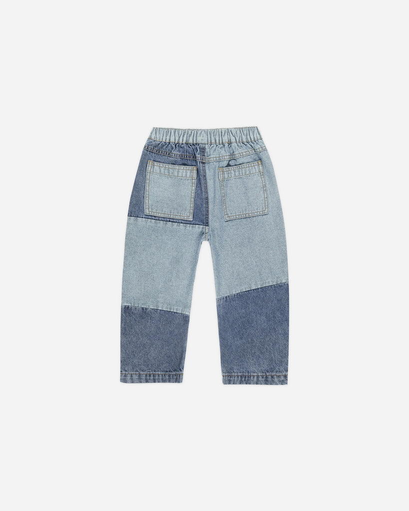 Baggy Pants (Light Washed Denim) by Rylee + Cru