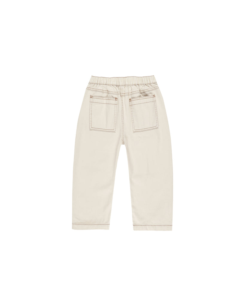 Baggy Pants (Natural) by Rylee + Cru