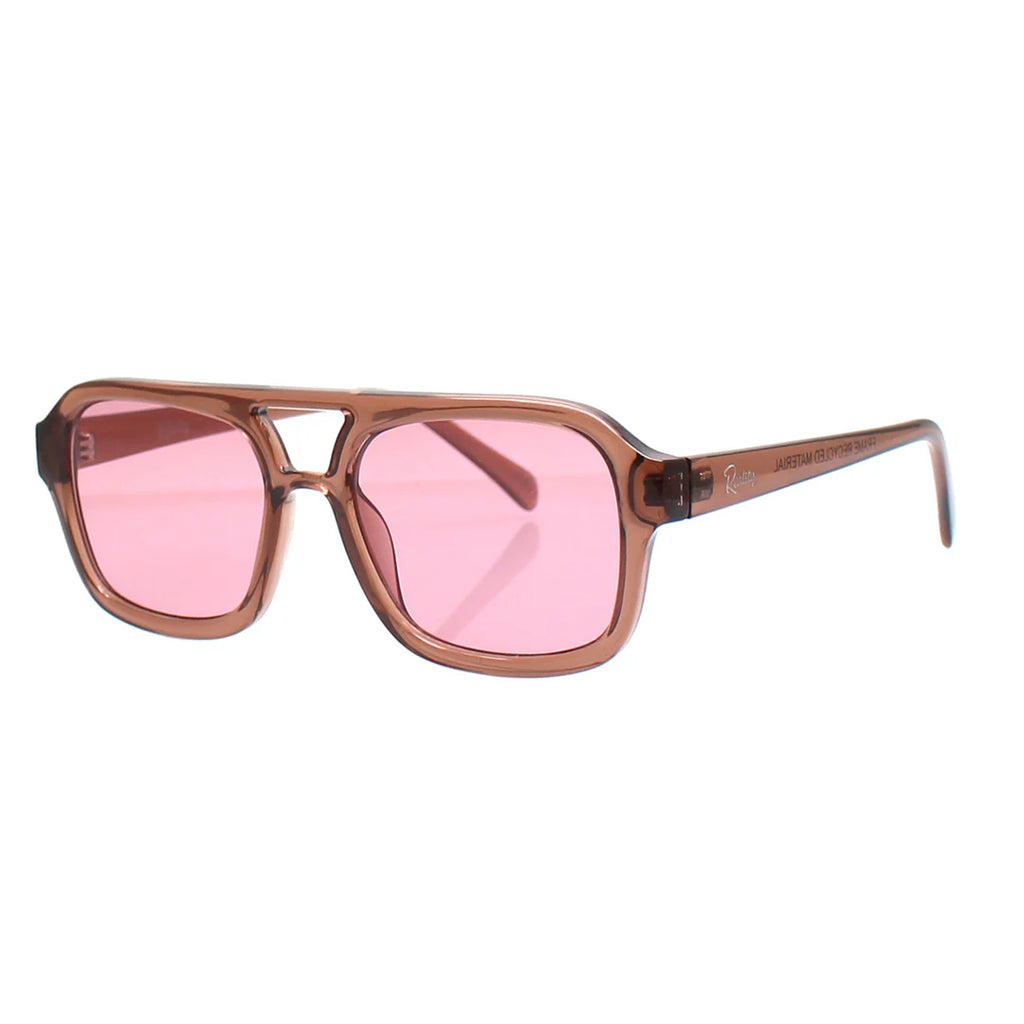 Runway Eco Sunglasses (Mocca Lilac) by Reality