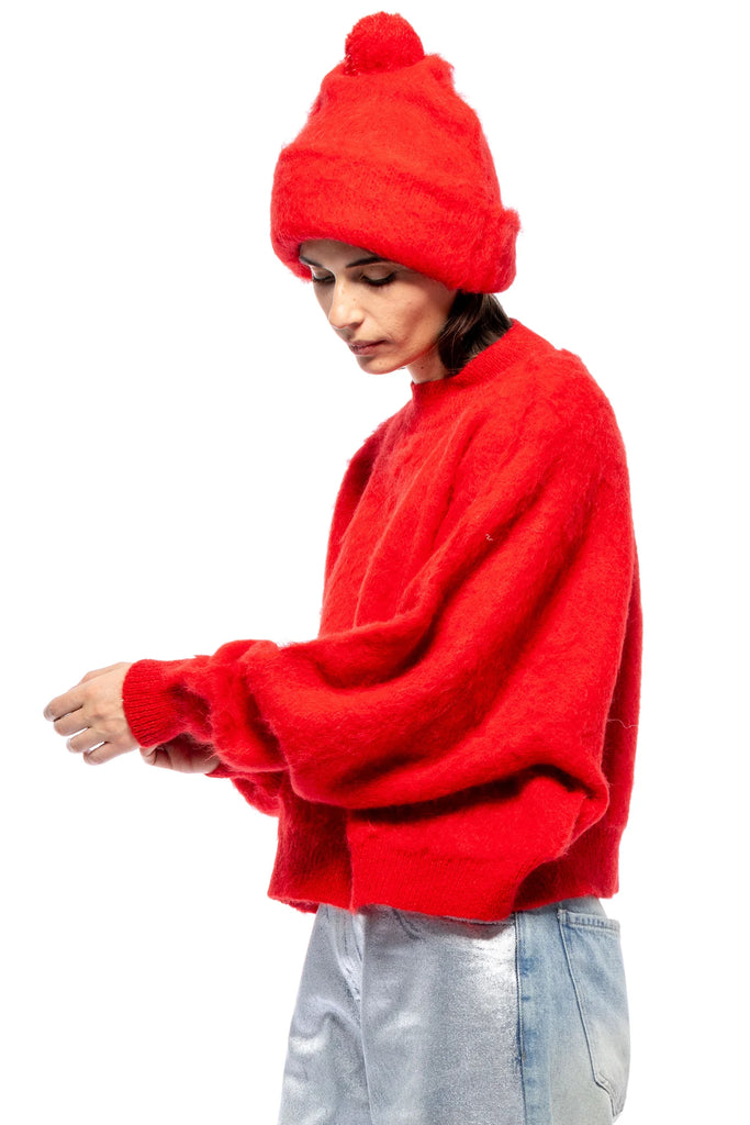 Lilou Sweater (Red) by Toit Volant