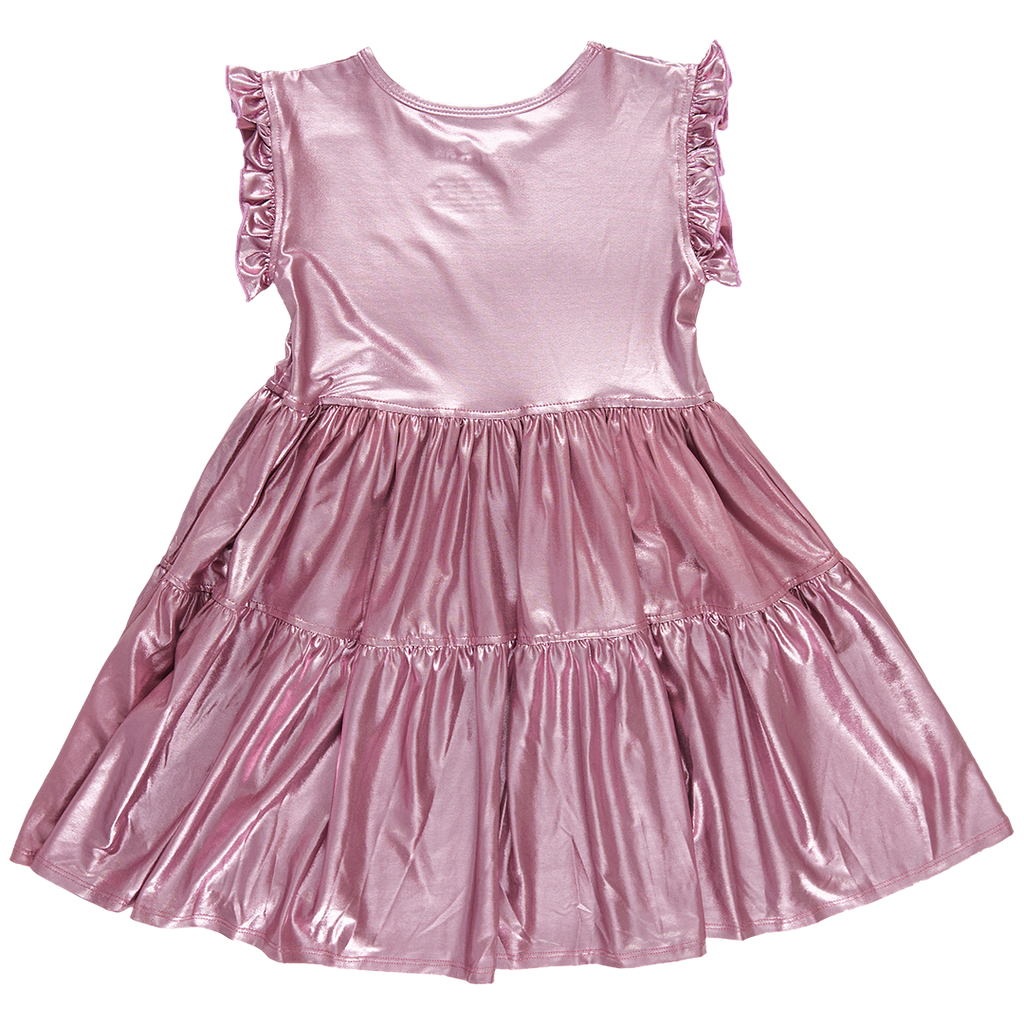 Lame Polly Dress (Light Pink) by Pink Chicken