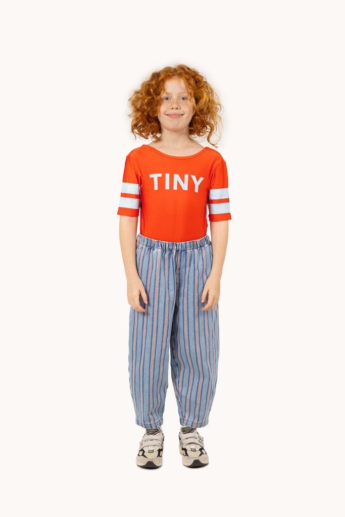 Multicolor Stripes Pants (Kids) by Tiny Cottons