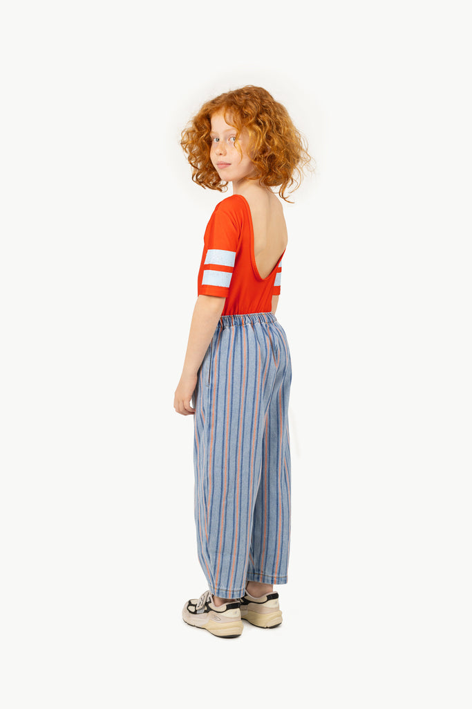 Multicolor Stripes Pants (Kids) by Tiny Cottons