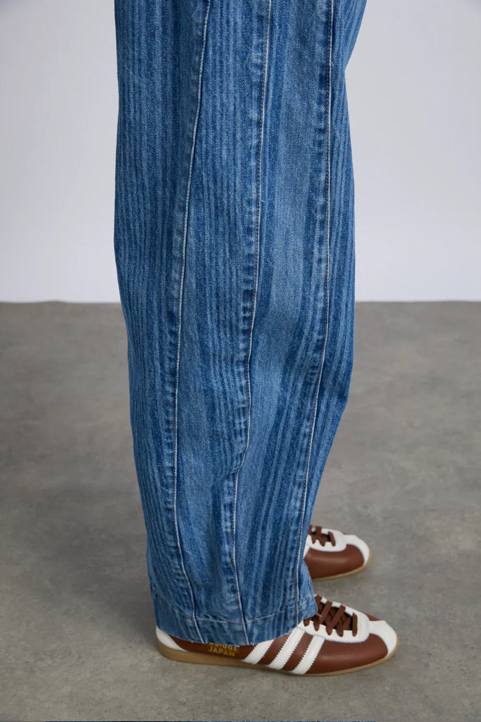 Felix Jeans (Laser Stripe) by Damson Madder