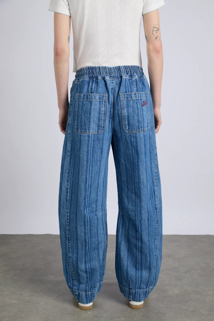 Felix Jeans (Laser Stripe) by Damson Madder