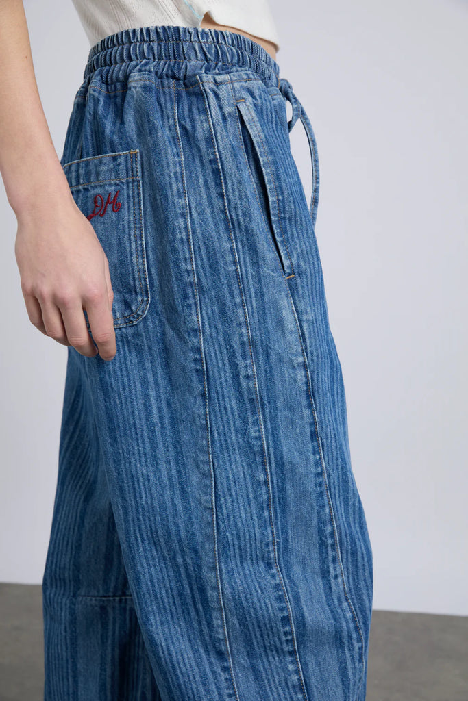 Felix Jeans (Laser Stripe) by Damson Madder