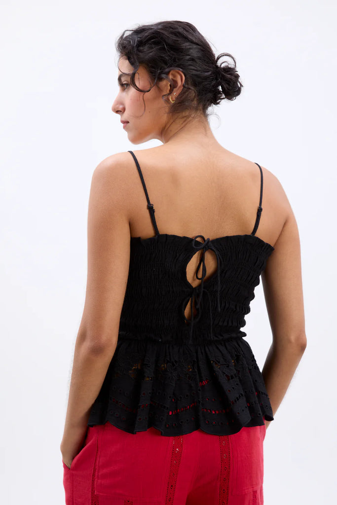 Martina Cami (Black) by Damson Madder