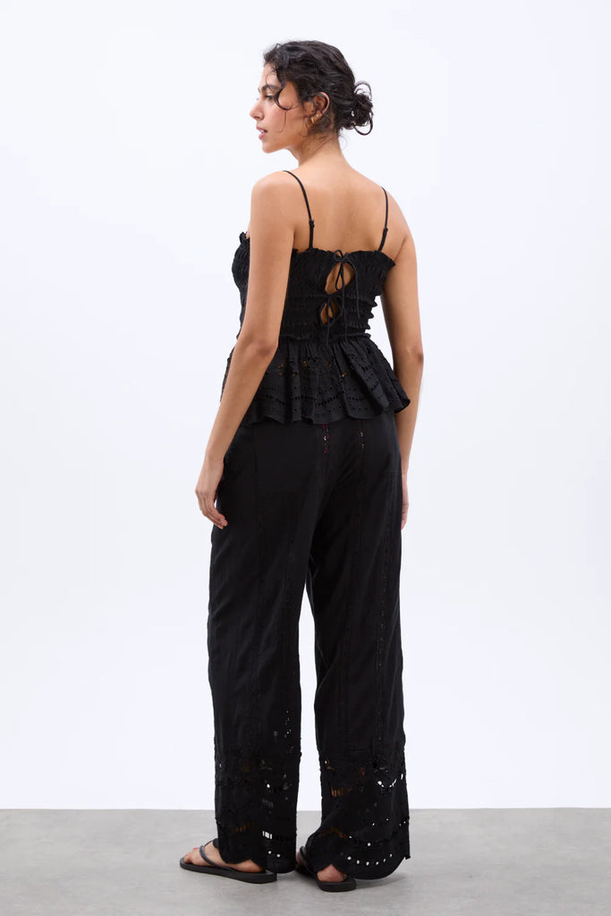 Martina Trousers (Black) by Damson Madder