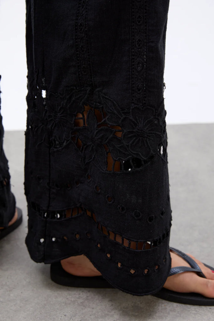 Martina Trousers (Black) by Damson Madder