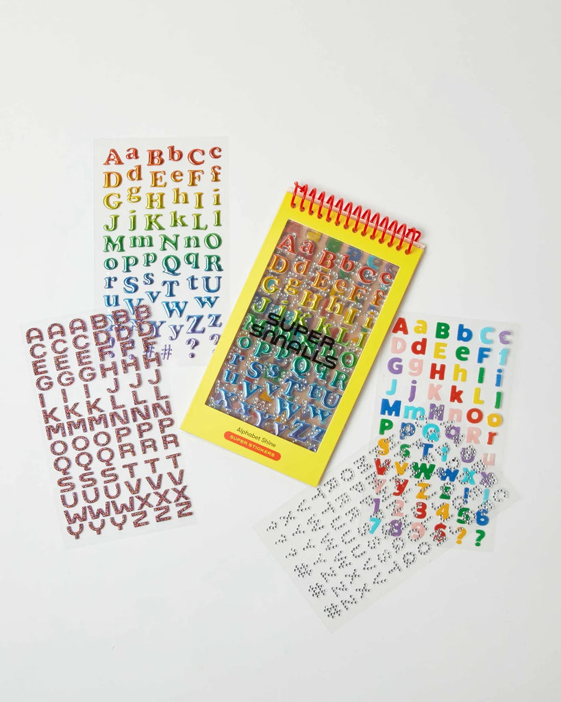 Alphabet Shine Super Stickers