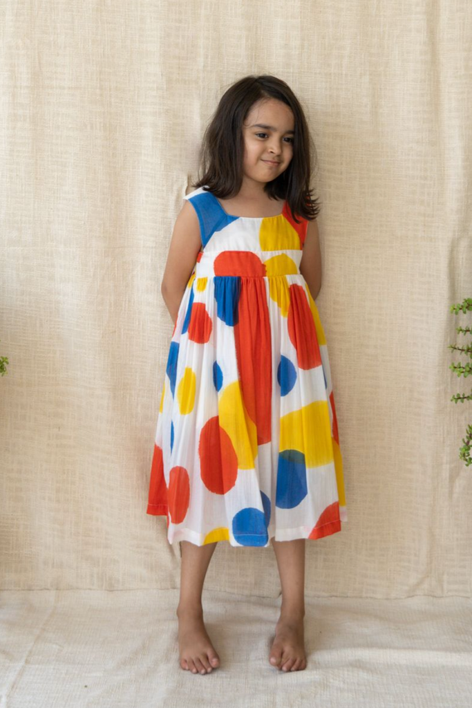Lizzy Dress (Blobs) by little paisley people