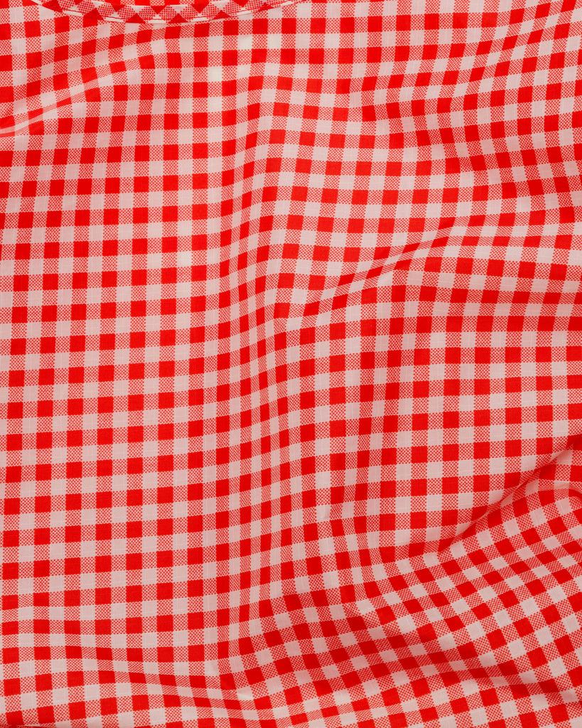 Standard Reusable Tote (Red Gingham)