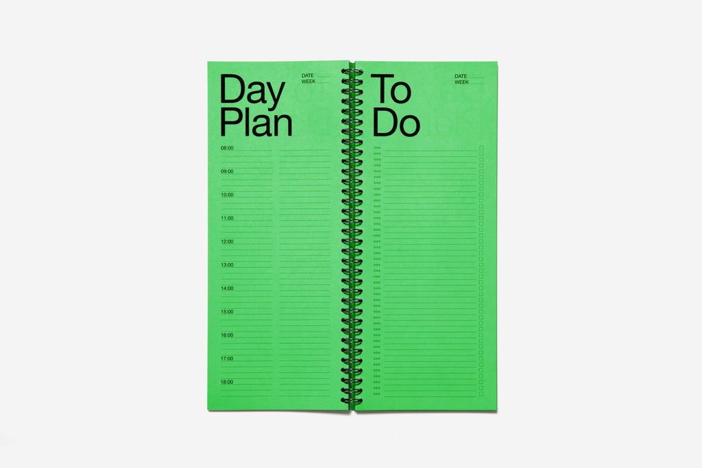 Things To Do Today Planner (Green) by Marjolein Delhaas