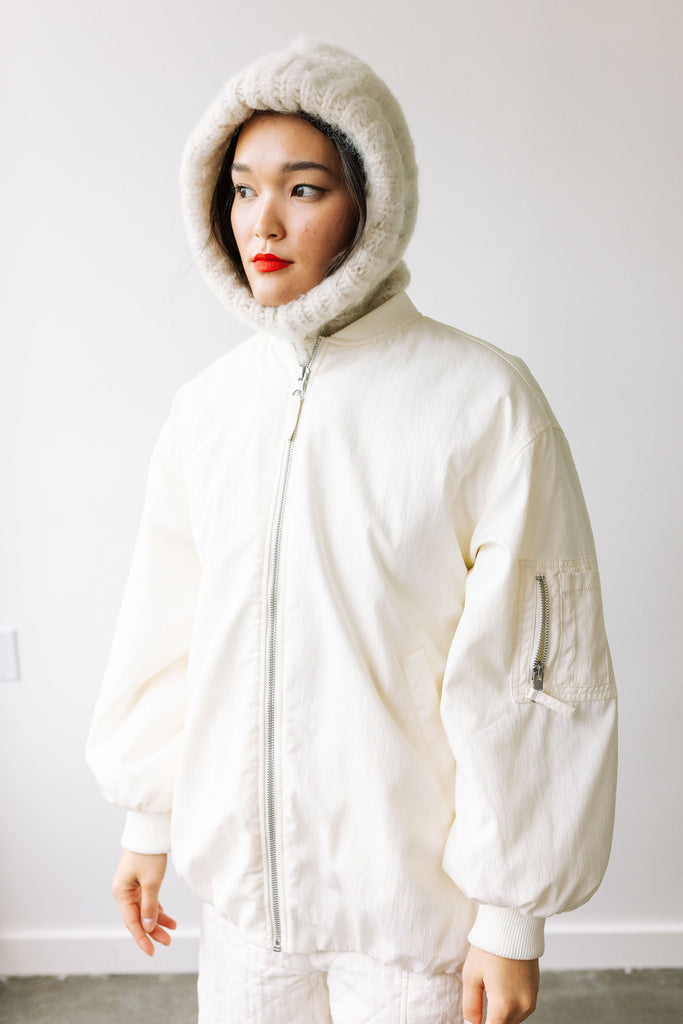 Hohto Hood (Natural White) by MYSSY