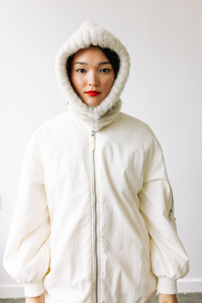 Hohto Hood (Natural White) by MYSSY