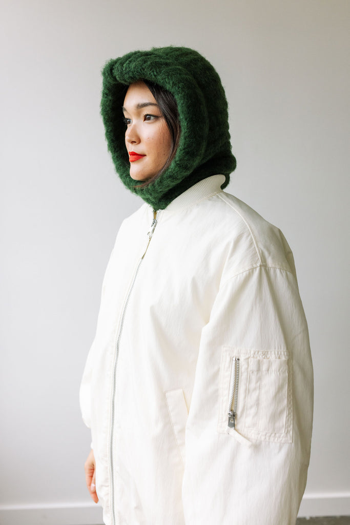 Hohto Hood (Green) by MYSSY