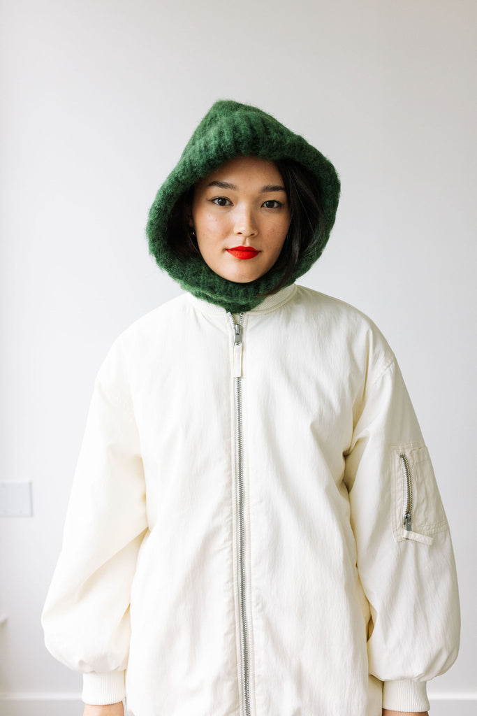 Hohto Hood (Green) by MYSSY