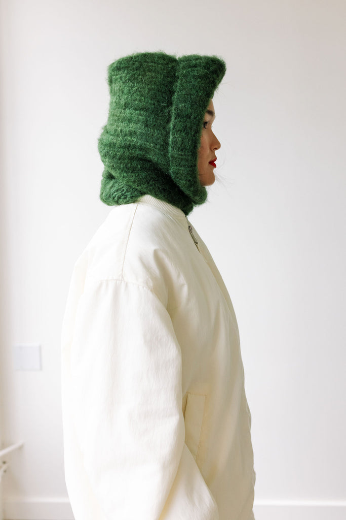 Hohto Hood (Green) by MYSSY