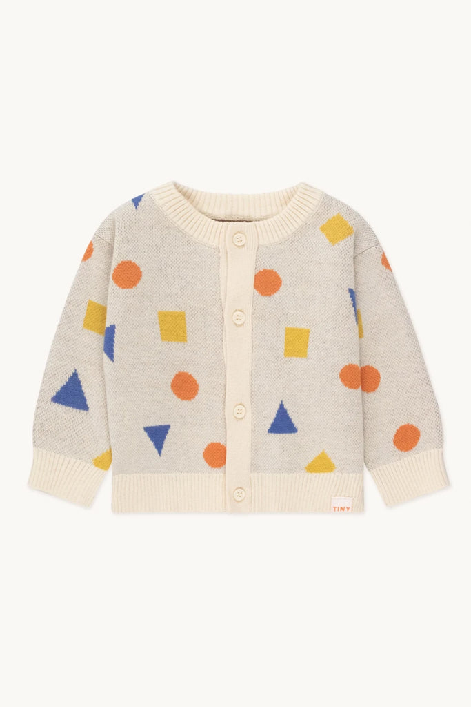 Geometric Cardigan (Baby) by Tiny Cottons