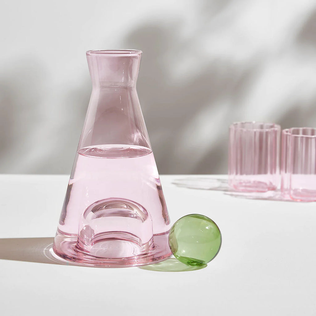 Vice Versa Carafe (Pink + Green)