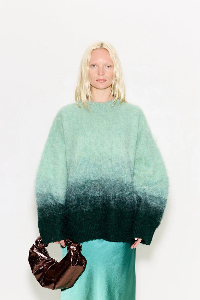 Leith Ombre Sweater (Ocean) by Simon Miller