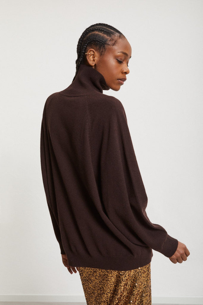 Merino Wool Sweater (Ebano) by ottod'Ame