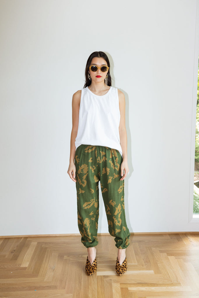 Yo Vintage: Camo Netted Pants (Medium) by Yo Vintage!