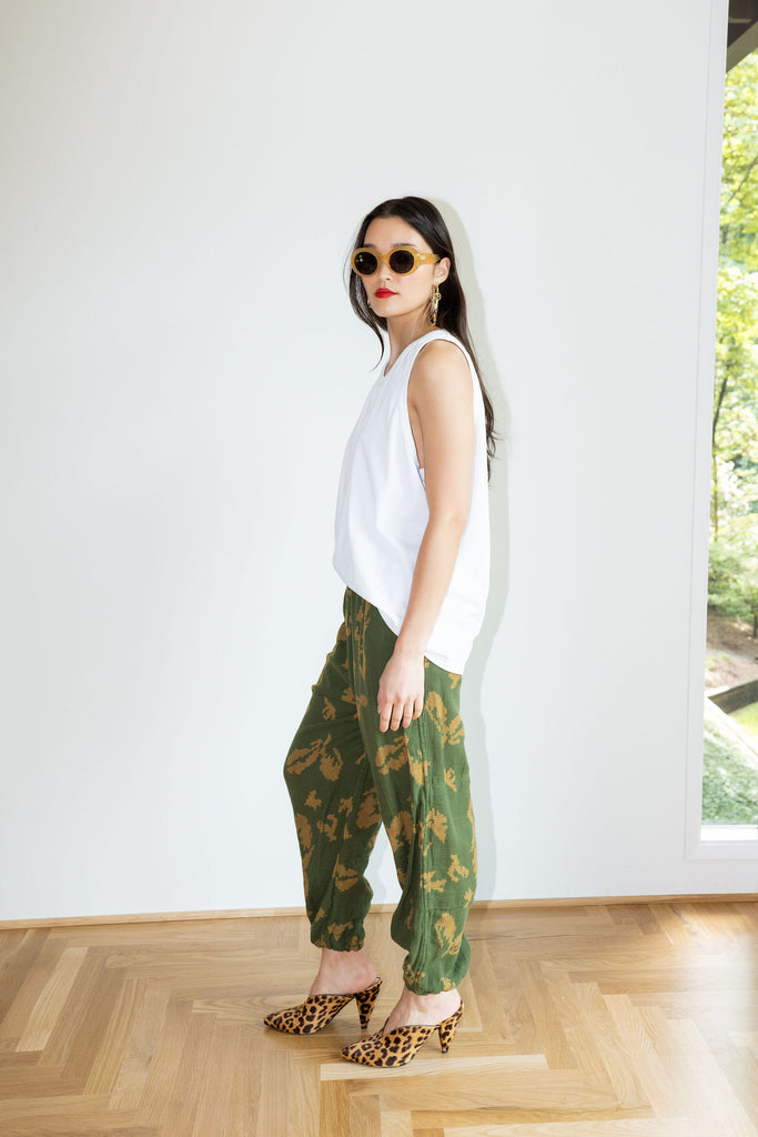 Yo Vintage: Camo Netted Pants (Medium) by Yo Vintage!