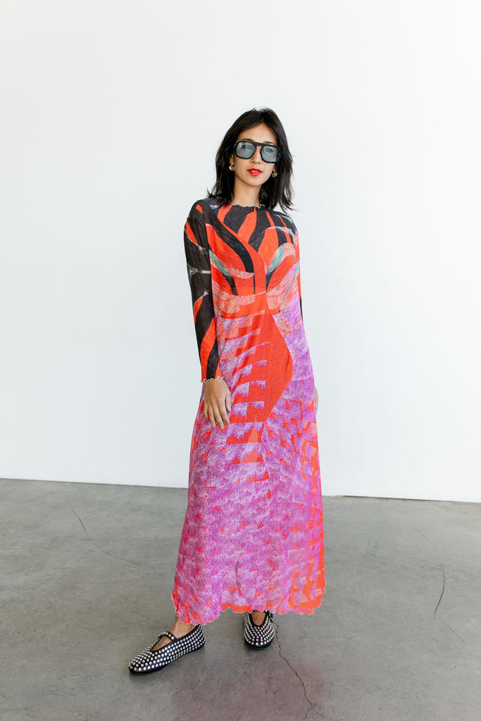 Swirl Dress (Emerge) 1 x S / L + XL left