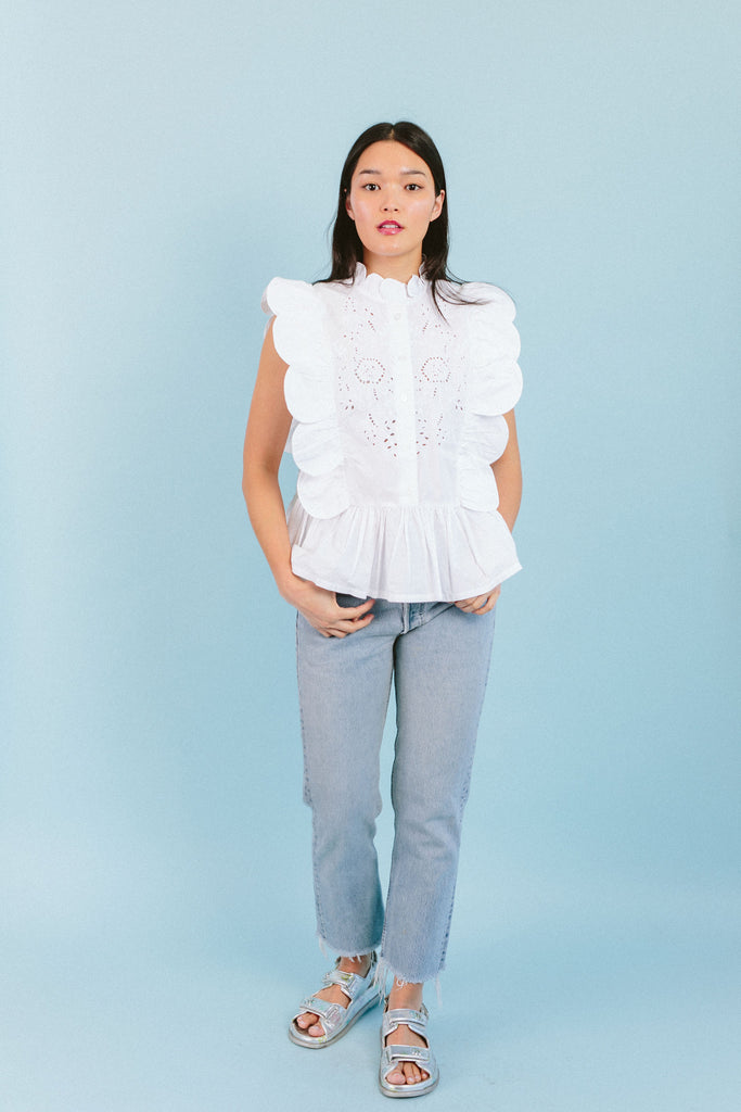 Embroidery Anglaise Top by Stella Nova