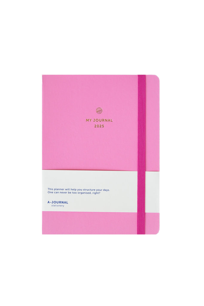 2025 My Journal Diary (Pink) by A-Journal Stationery