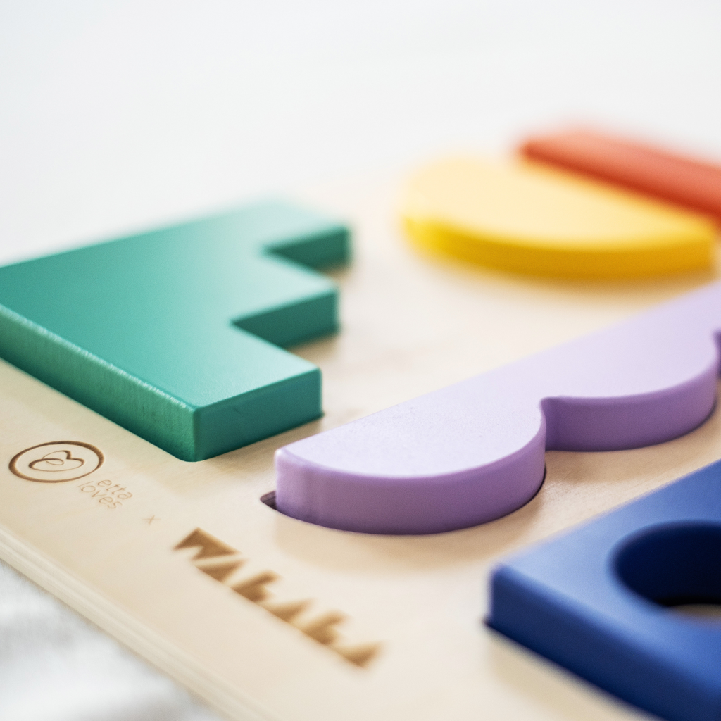 Etta Loves x Walala Studio Wooden Puzzle Board by Etta Loves USA