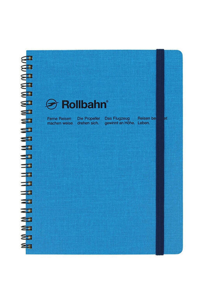 A5 Spiral Notebook (Blue)