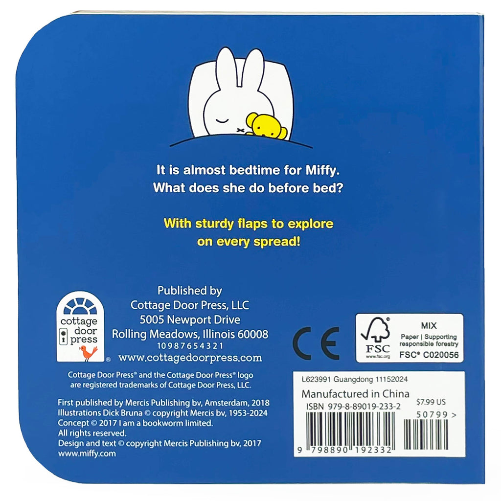 Good Night Miffy Board Book by Tinies Books