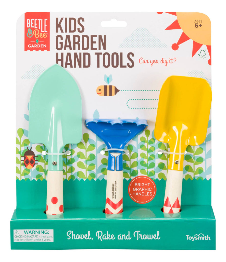 Beetle & Bee Kids Garden Hand Tools by Toysmith