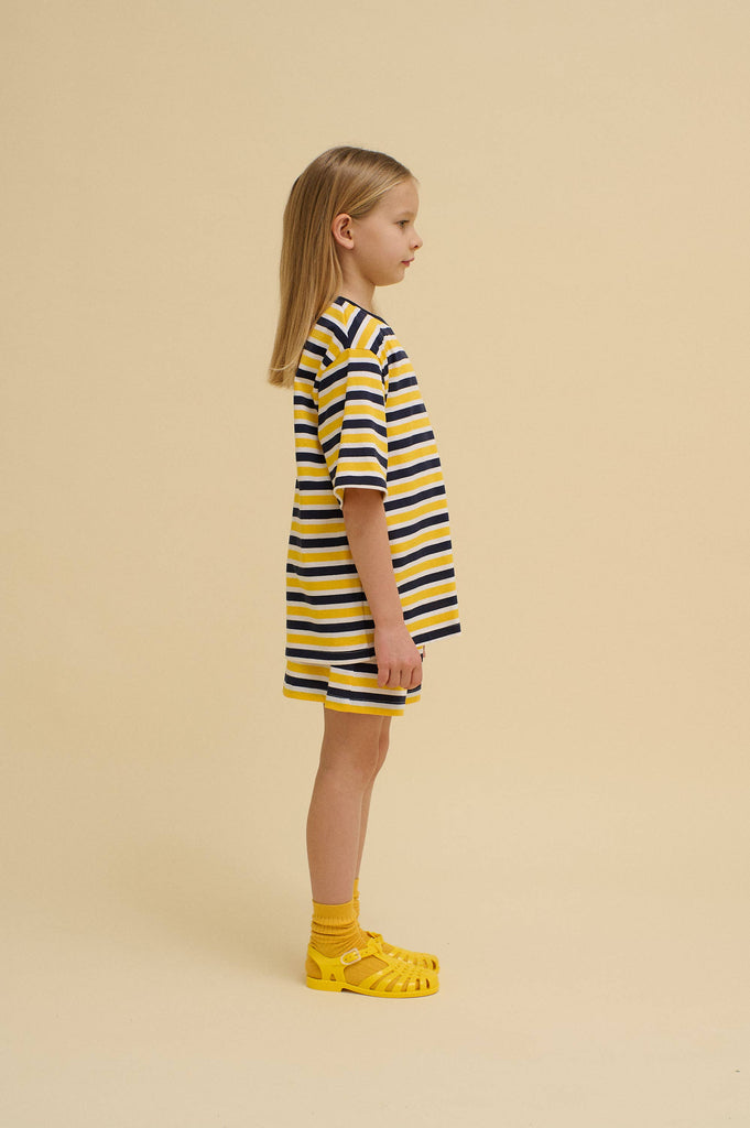 STRIPED SHORTS (Green) by OXOX CLUB